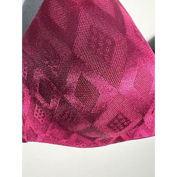 Body by Victoria Ipex Size 36D Burgundy Lined No Wire Bra Victoria's Secret - Picture 5 of 6